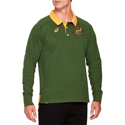 South Africa Rugby Long Sleeve Classic Polo