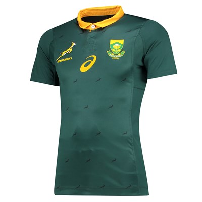 South Africa Home Test Shirt 17-18 - Green