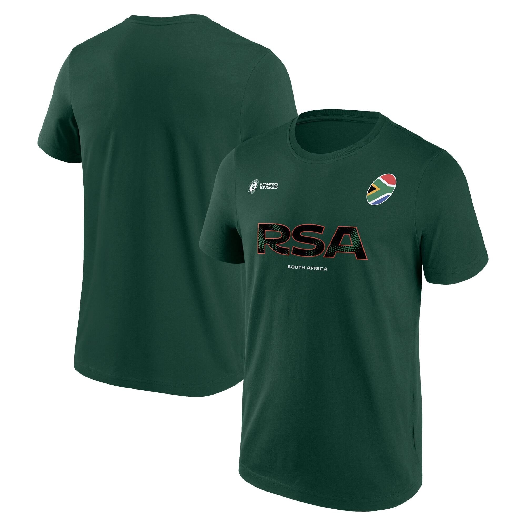 Women's Rugby World Cup 2025 Supporter Graphic T-Shirt - South Africa